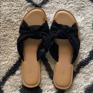 Old Navy Knot Slide Sandals